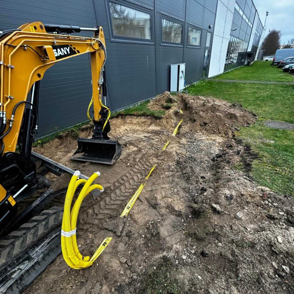 Kaevetööd Läänemaal – kaasaegne tehnika ja kogenud spetsialistid.
